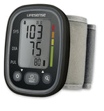 Automatic Digital Wrist Blood Pressure Monitor Black V178-66867