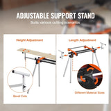 Miter Saw Stand 300lbs Load Capacity Steel Collapsible Stand for Miter Saw V952-RZXXQJZJGZ782C9FHV0