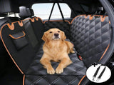 Waterproof Dog Car Rear Seat Protector 135 x 148CM - Durable Oxford Non Slip Pet Hammock with V888-ELOSUNG52466