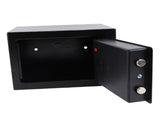 Safe Box with Key Code for Money Documents Steel Construction Small Security Lock Cabinet V1294-YM0901-3117240250711