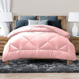 Luxor Australian Made All Season Blush 400GSM Bamboo Blend Quilt King Single V535-400G-BAMBOO-QUILT-KS-PIN