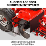 BAUMR-AG TRN660 8HP 600mmx90mm Trench Digger, Heavy-duty Carbide Claws, EZ Start, 8HP, Adj Controls V219-RURTRNBMRA660