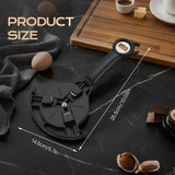 Adjtable Steel Jar Opener, Multifunctional Lid Gripper & Bottle Cap Opener for Weak Hands, V1258-DP02-F-418