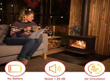 Stove Fan 4-Blade Upgrade Heat Powered Fireplace Fan for Fireplace Wood Burning Fan- Eco Friendly V1370-AZ4-05817