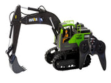 118 Scale 13-Channel Alloy Remote Control Excavator Construction Vehicle with Lights, Sound and V196-1661