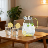 Large-Capacity Diamond Glass Water Bottle, Perfect for Hydration at Home or Office, Ideal for V1192-AZ-W-24376