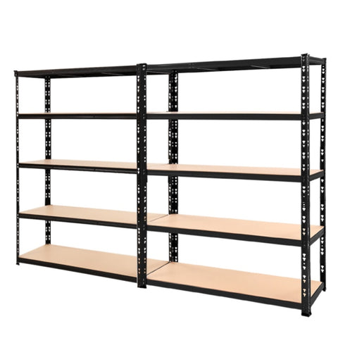 Giantz 2.4Mx1.8M Garage Shelving Warehouse Rack Pallet Racking Storage Shelve WR-E-12X18-BKX2