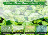 Fine Mesh Garden Insect Net for Plants and Vegetables, Protective Greenhouse and Birdcage Netting, V1189-LC-HW-00175