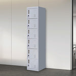 6-Door Locker for Office Gym Shed School Home Storage V63-832681