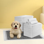 i.Pet Pet Training Pads 200pcs 60x60cm Puppy Dog Toilet Pee Indoor Super Absorbent Grey PET-PAD-GR-200