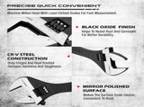 SEDY 4Pc Adjustable Wrench Set Shifter Heavy Duty SAE & Metric Household Repair V465-81046