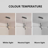 BAMDECOR A206 Modern Black Scandinavian Pendant Light Table Dining Room Living Room Pendant Lighting V255-BAM-A206-1.2-BLK