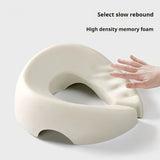GREY Soft O-shaped/U-shaped Face Pillow for Beauty Salons/Spa Massage, Ergonomic Face Pillow, V1106-OXZT002