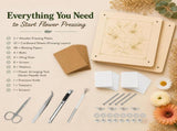 Flower Press Kit 10 Layer, Wooden Flower Press for Crafts, Pressed Flowers, Plant Press, V1237-ZY00B0FVMG5NQ4