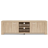 Artiss TV Cabinet Entertainment Unit 160cm Pine Maxi FURNI-N-MAXI-TV160-WD-AB