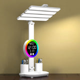 Dimmable Colorful Led Lights, Folding Smart Ambience Desk Rechargeable USB Led Display Reading V1366-AZ2-W-26347
