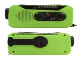 Emergency Radio Hand Power Generation Solar Radio with LED Flashlight 2000mah Charging for Camping V1294-YM0523-3115220020414