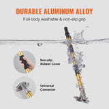 VEVOR Drywall Flat Box Handle, 40''-64'', Anodized Aluminum Flat Finishing Extension Handle, V952-GQPSHSBYC4064MWTCV0