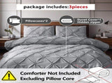Grey Lorette Marigold Quilt / Doona / Duvet Cover set V745-AQ08164K3