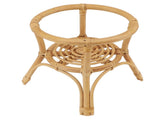 Plant Stand Flower Pot Rack Rattan Minimalist Stable 9.4in Diameter Planter Holder for Indoor V1294-YM0710-3111230285111