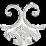 Katerina Bench Ant. White V231-MIB-74