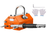 Magnetic Lifter, 1000kg Pulling Capacity, 2.5 Safety Factor, Neodymium & Steel, Lifting Magnet with V952-YCXU1000KGN42DISWV0