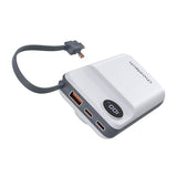 CHOETECH B696-WH 20000mAh 22.5W USB-A USB-C x 2 MagLeap Wireless Charge Power Bank White V28-ELECHOB696WH