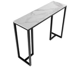 Interior Ave - Stone Marble Console - Marble & Black V355-JJ-XZ181