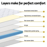 30cm Giselle Mattress King Size MATTRESS-E-PT-30-K
