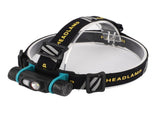 Rechargeable Headlamp Flashlight 800LM Outdoor Camping Headlamp SST40 Spotlight Floodlight with V1294-YM0901-3119230179611