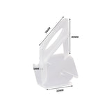 2000x 1MM Tile Leveling System Clips QE4024-1MM-1000X2