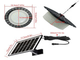 Solar Pendant Lights with Remote Control Human Body Sensor 5 Modes 3 Timing Dimmable Outdoor IP65 V1294-YM0901-H49253