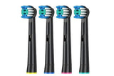 40 Pack Replacement Heads Compatible with Oral B Soft Electric Toothbrush Heads V1263-JX-7451