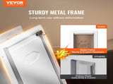 Pet Door, 23.6 x 33.5 cm Metal Frame with Lock and 3-Flap System, Weatherproof Doggy Door, Easy to V952-QSCWMSMTZ3P0LV4GIV0