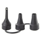 Electric Air Pump Portable Quick-Fill Pump 110V AC / 12V with 3 Nozzles Perfect Inflator/Deflator V1366-AZ2-W-12257