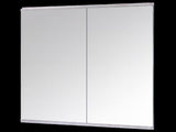 Yezi Workout Mirror Home Gym Mirror 2 Pcs Tempered Glass Full Length Wall Mount DECO1045-120X60-2PC-AU