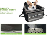 bicycle dog carrier, front mounted dog carrier, dog bike transport, pet cycling accessory, dog bike V1102-136-GRA-26257