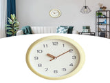 12 Inch Silent Quartz Decorative Wall Clock Non Ticking Battery Operated Round Easy to Read for Home V1294-YM0901-3115240111112