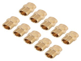 10PCS Directional Slot Nozzle Brass Cooling Misting Rustproof Heat Resistant Water Hose Nozzle for V1294-YM0706-3111230168112