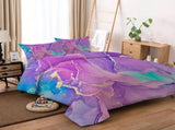 Modern Stripes Duvet Cover Set - Wrinkle-Resistant Material-Single V745-AQ043336S2