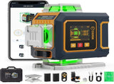 CIGMAN 16 Lines Green Laser Level 4360&deg Self Leveling, Side LCD, CMS04 V413-CM-S04