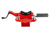 Heavy-Duty Pipe Chain Vise, 1/2" - 8" Pipe Capacity, 34.6" Rugged Chain & Cast Iron Base, V952-GLHQ128INCHHNDXLZV0