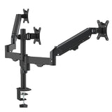 Triple Monitor Mount Stand Desk Clamp with 3 Adjustable Arms for Multi-Screen Setup V63-954151
