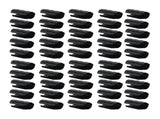 50PCS 10cm Greenhouse Film Clamp Heat Resistant Tube Clip Gardening Frame Pipe Clip for GardenBlack V1294-YM0715-3111210428411