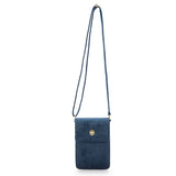 PIP Studio Velvet Quilted Dark Blue Phone Bag V442-HIN-MISC-PHONEVELVETQUILTED-DARKBLUE-RE