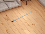 Sturdy Attic Ladder Pull Down System Rod with Hook Plated Silver for Home V1192-AZ-W-27355