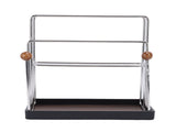 Cutting Board Rack Organizer Stainless Steel Kitchen Countertop Utensil Holder with Drain Tray for V1294-YM0901-3118250144611