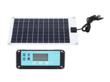 Solar Panels 1 for 5 50W Solar Panel Battery Charger with MPPT 100A Controller for 12V Battery and V1294-YM0626-3114220115911