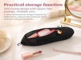 2-Pack Ballet Slipper Makeup Bag, Lightweight and Portable, Premium Smooth Fabric and Sturdy V1369-AZ3-W-12107