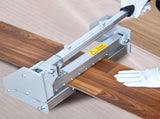 Floor Cutter 330mm, Cuts Vinyl Plank, Laminate, Engineered Hardwood, Siding, 12mm Cutting Depth V952-XQL13INCH12MM6M18V0